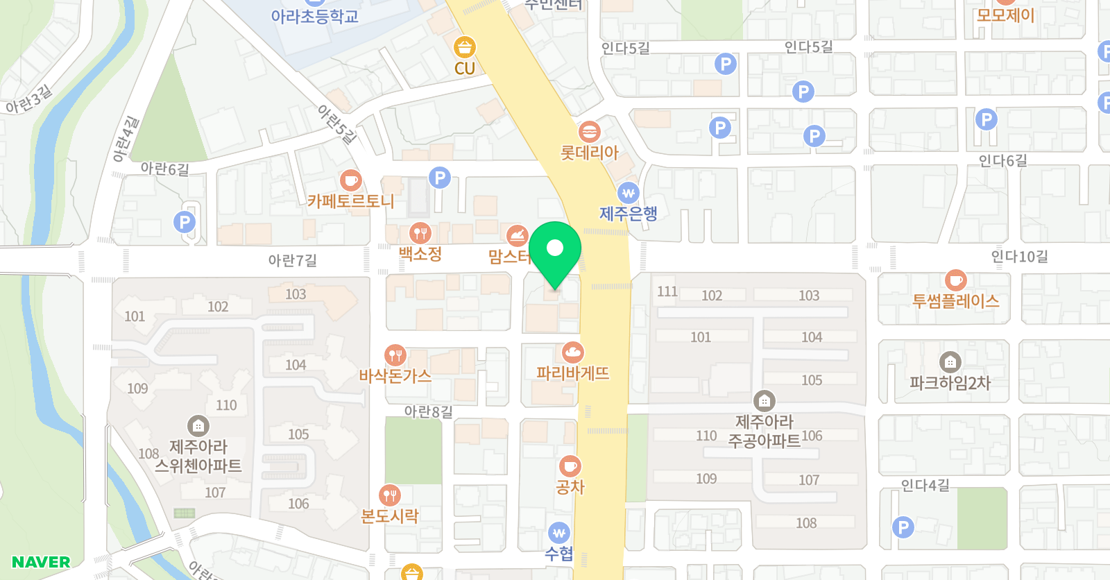 톡잉글리시 어학원 위치