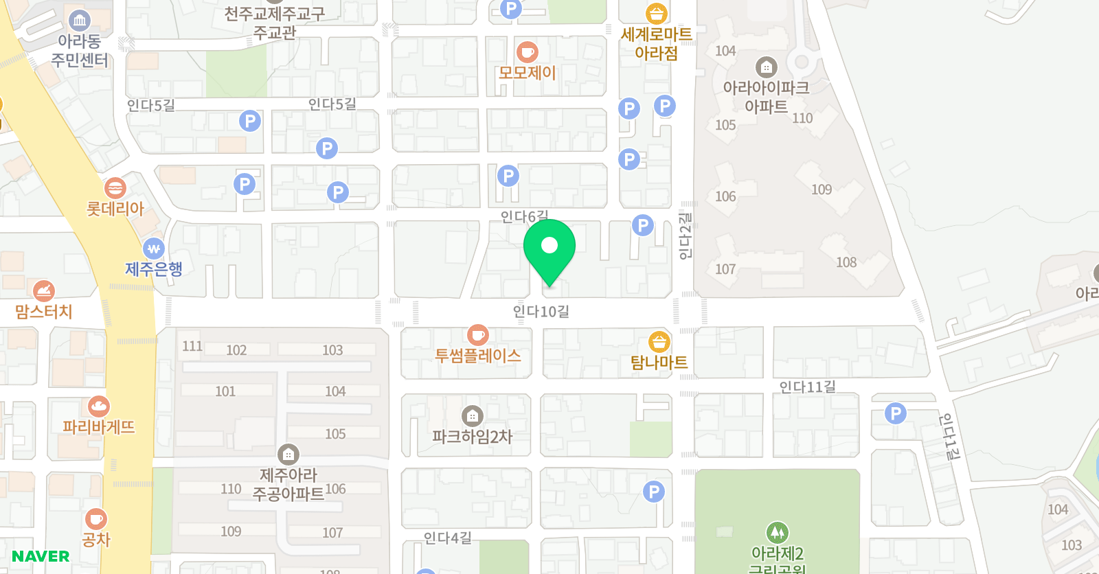아린 바이올린 위치