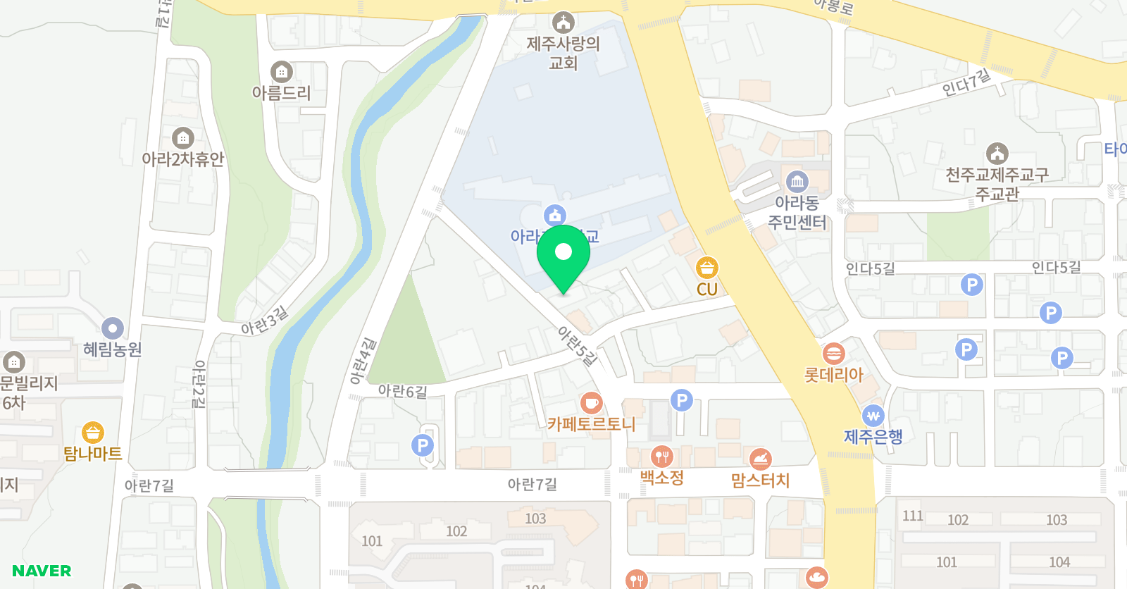세움 수학 위치