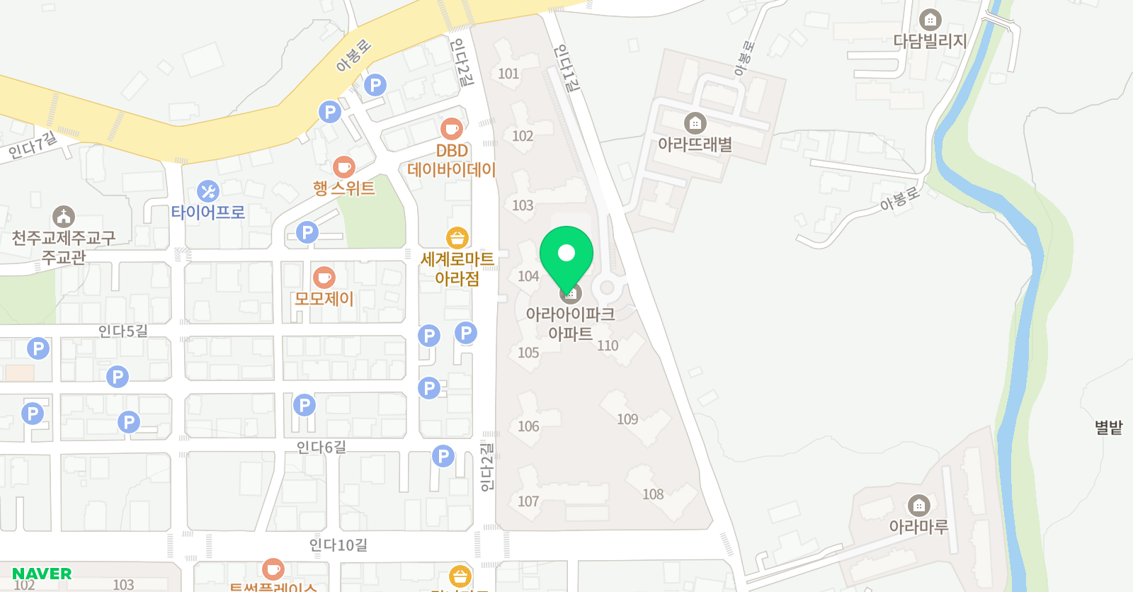 KS리드앤톡영어도서관 제주아라1동센터 위치