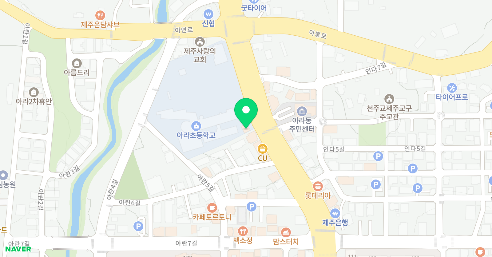 디오의미술정원 미술학원 위치