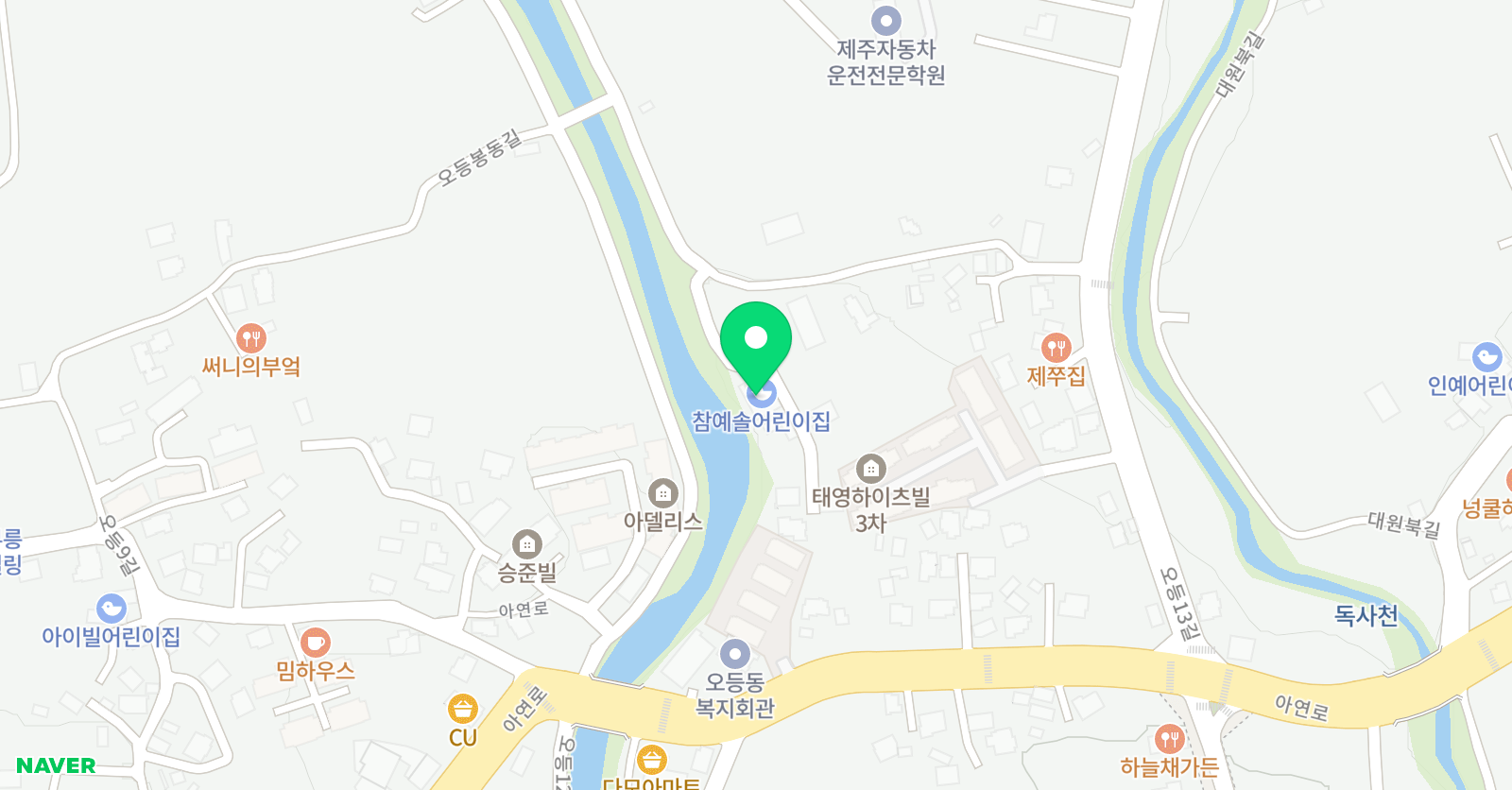 아리엘브레인앤 뮤직랩 위치