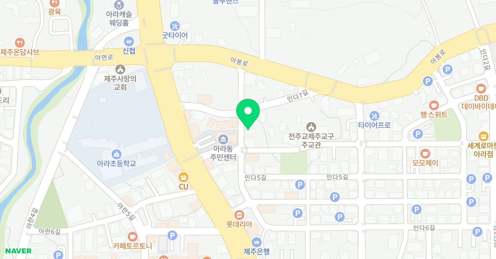 안녕 피아노음악학원 위치