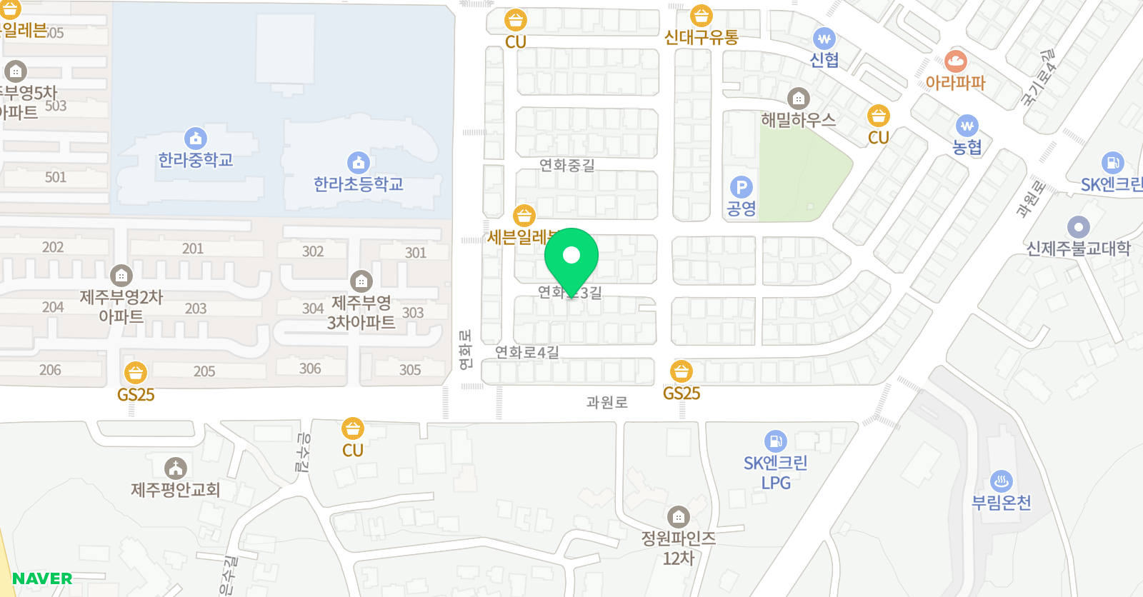 그림나무 미술학원 위치