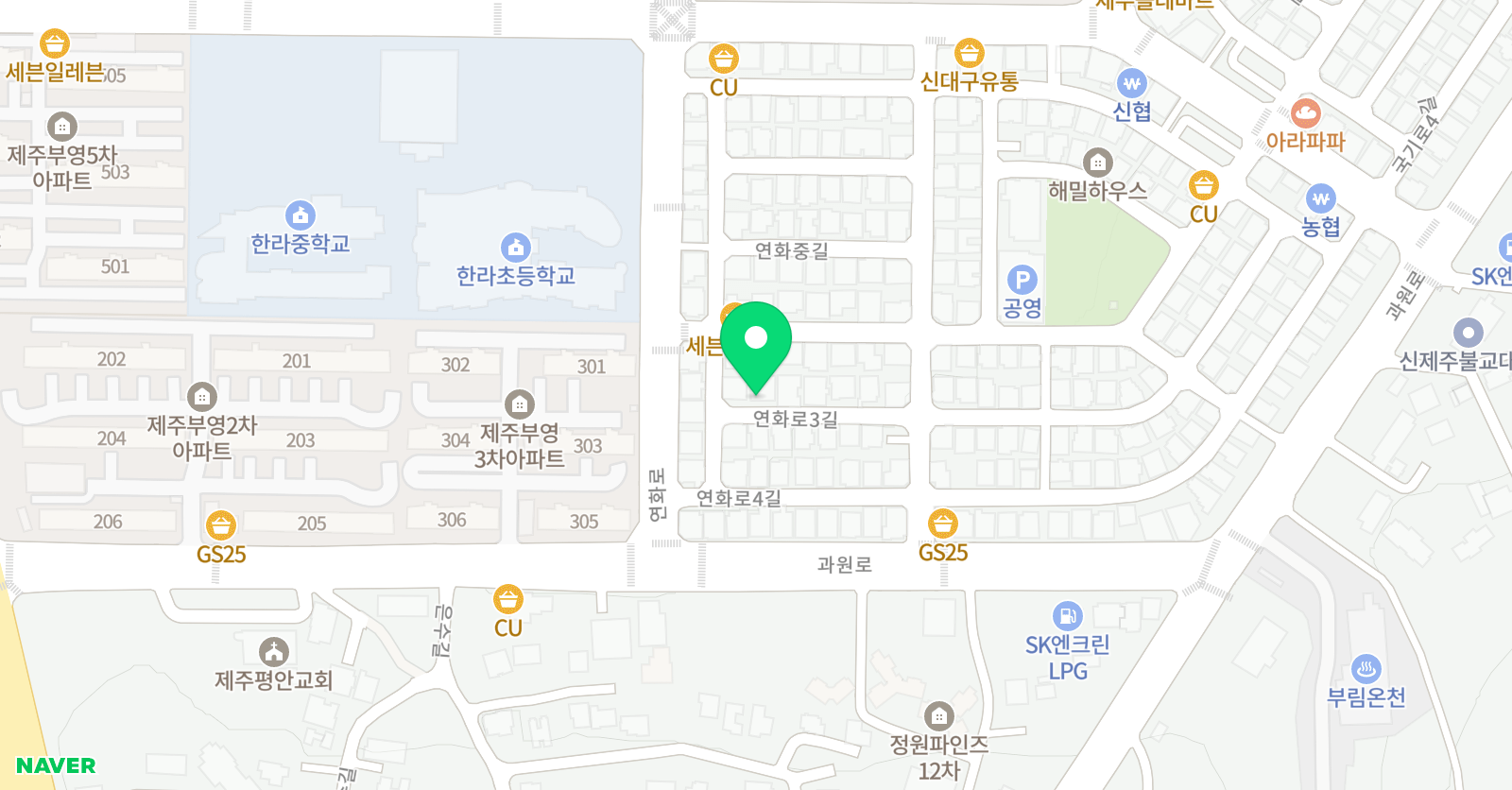 베리파이프라임수학학원 위치