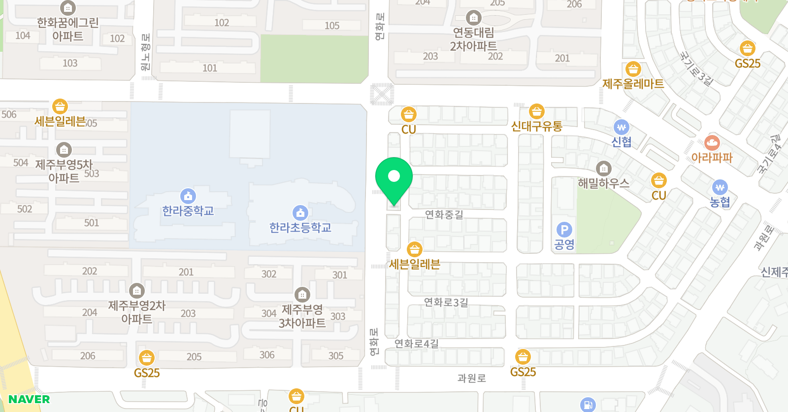 써니 수학 위치