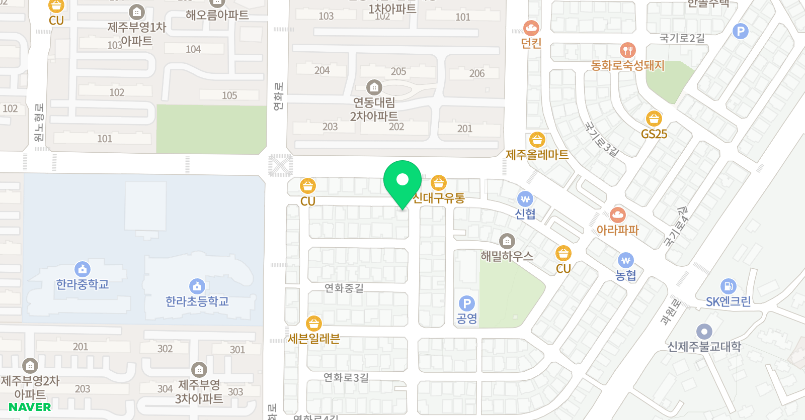 아이탑 학원 위치