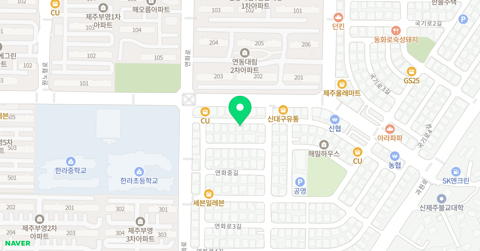 BLI 영어학원 위치
