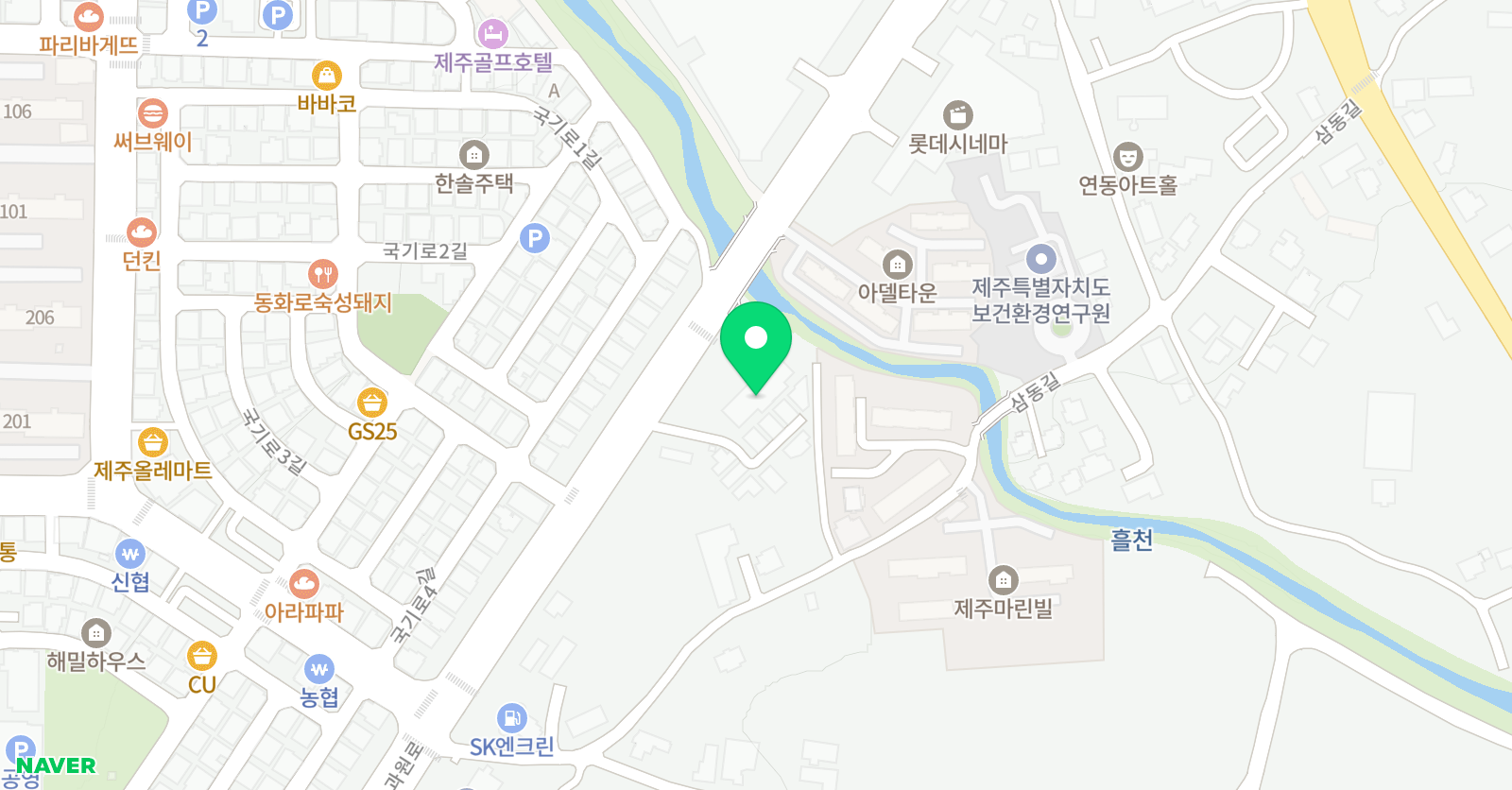 아더컨템포러리 댄스무용학원 위치