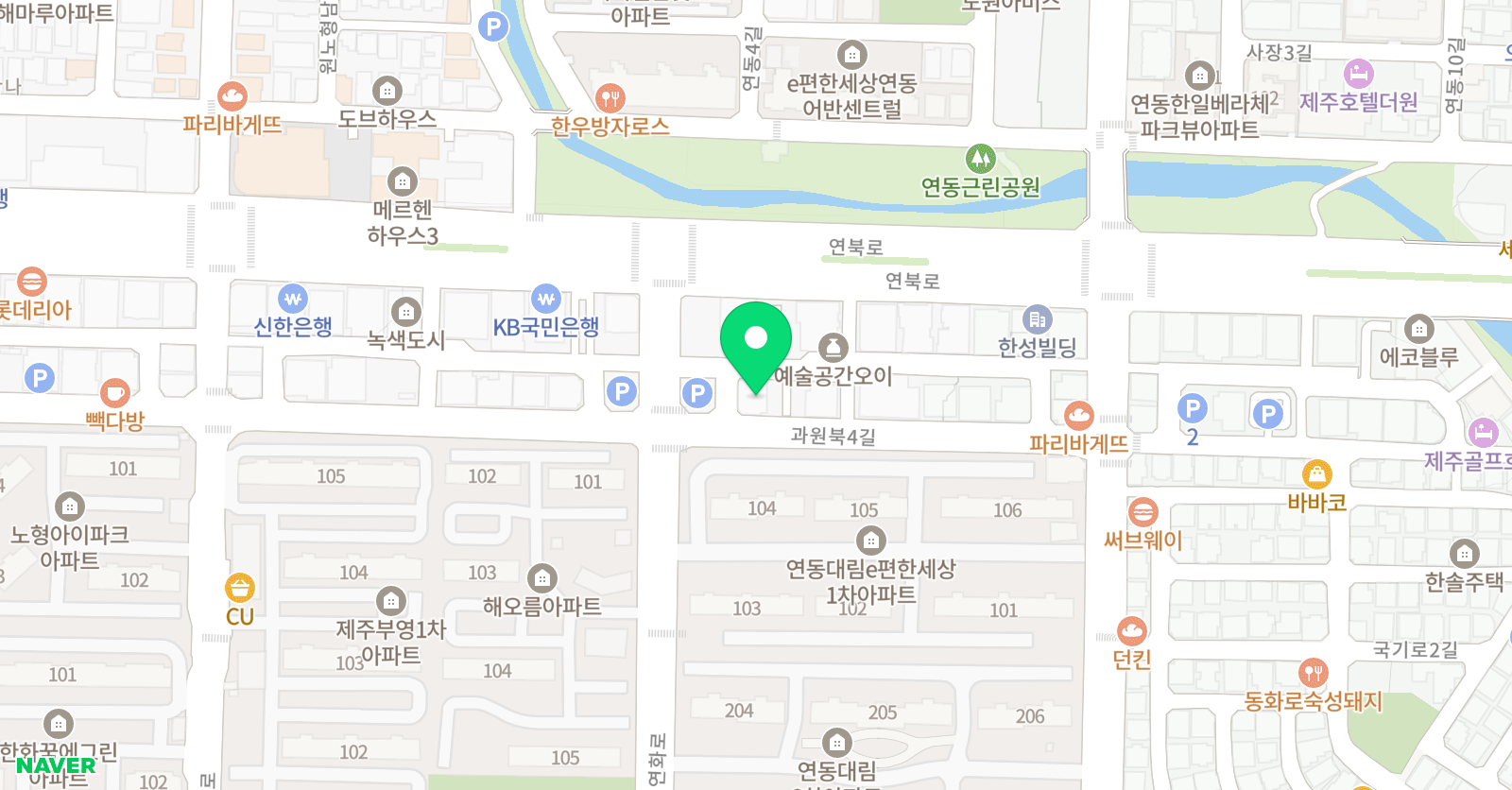 차이랑 중국어 한라캠퍼스 위치