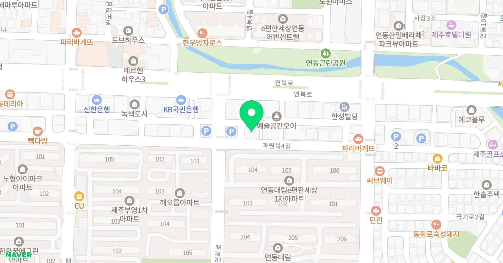 국가대표멘토 태권도 위치