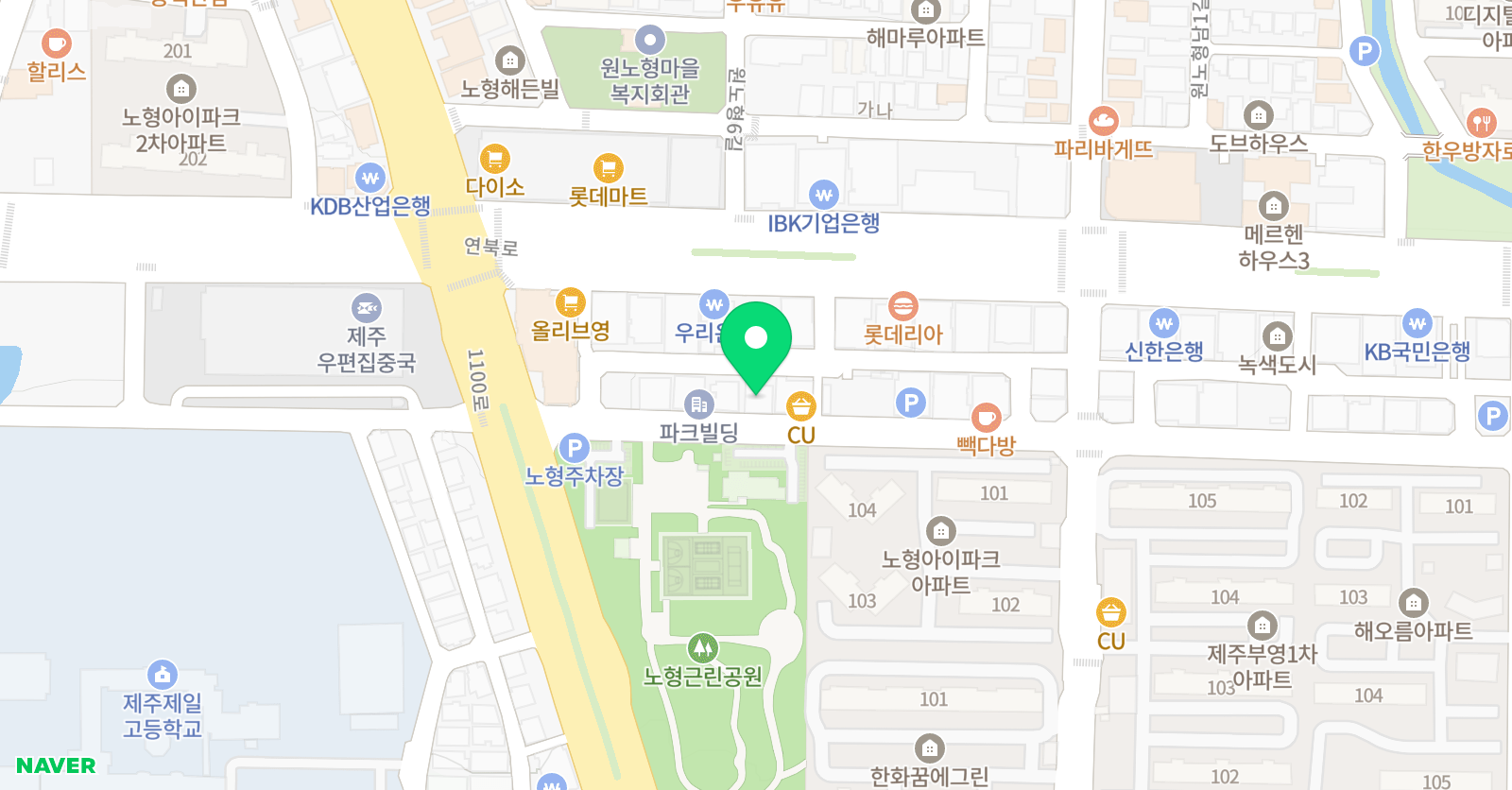 퀸즈 영어학원 위치