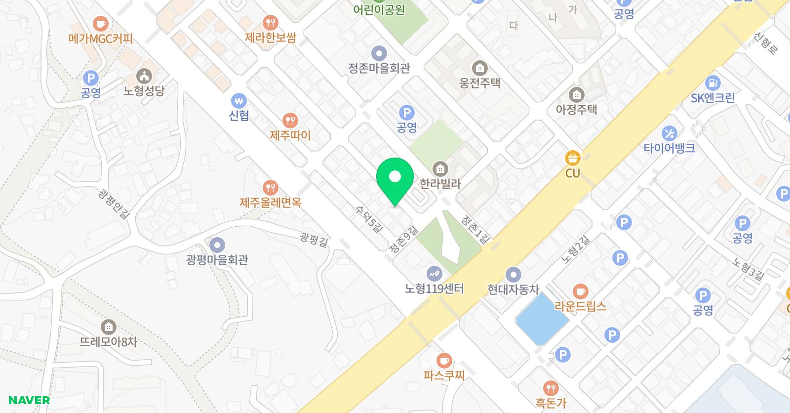 루트브리지 영어학원 위치