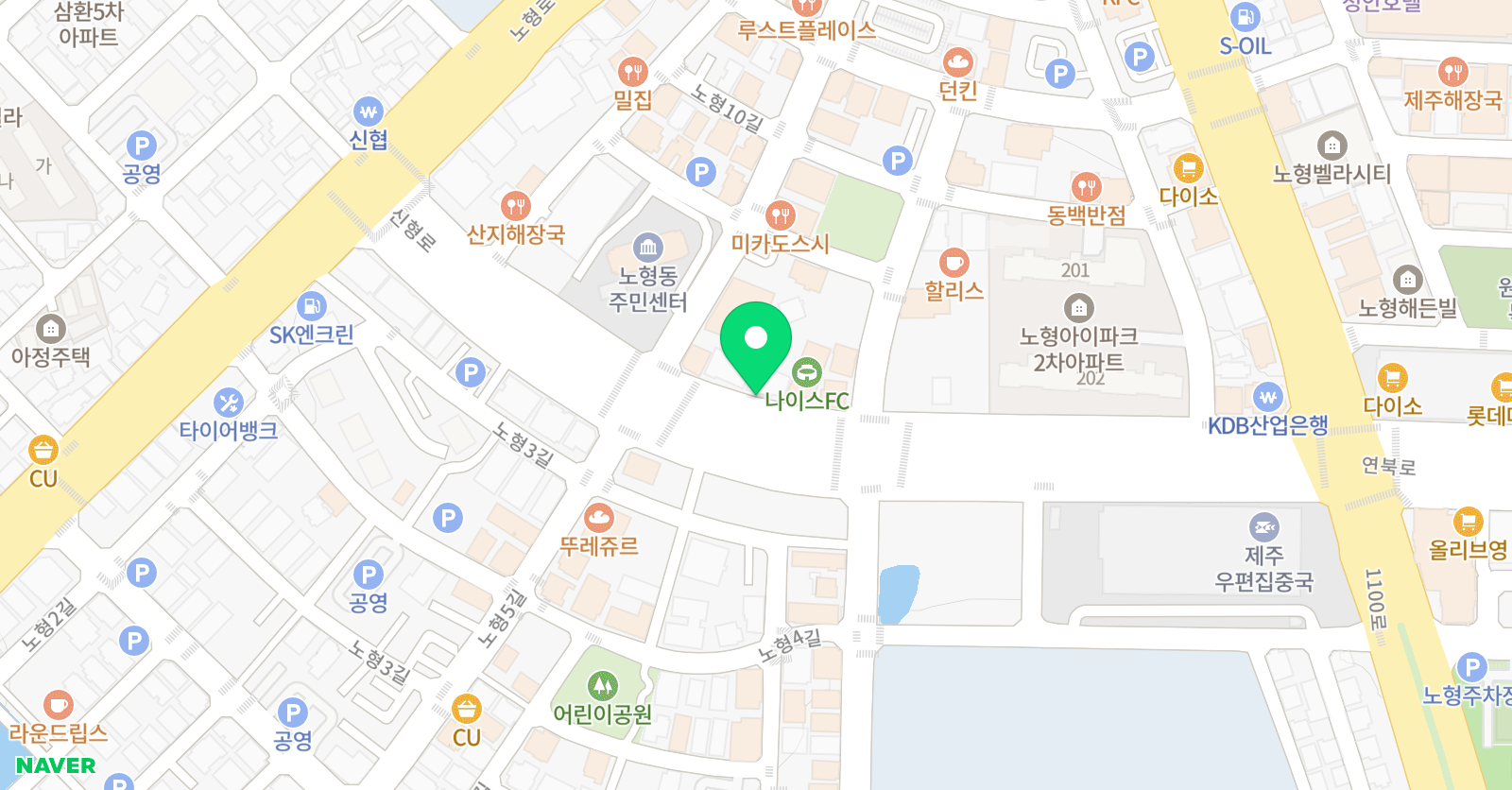 알로하 잉그리쉬 위치