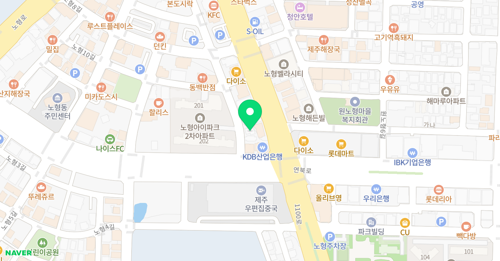 제주리젠미술학원 위치