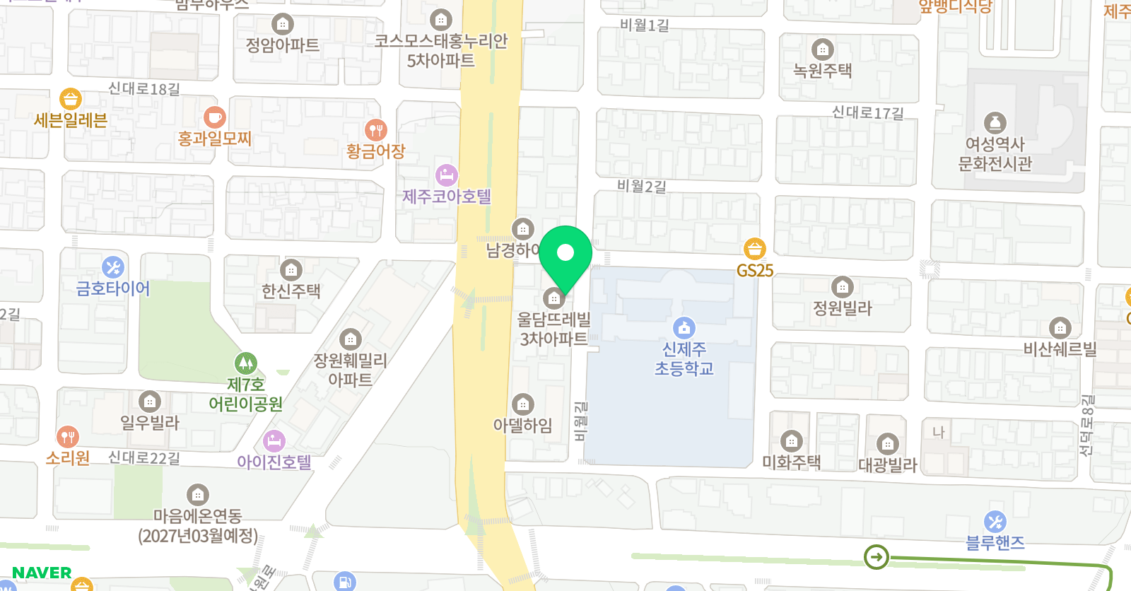 어린음악대 소울원 위치