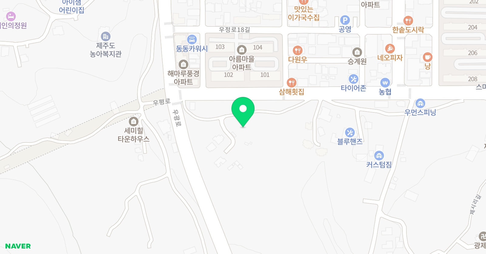 제주 풋볼아카데미 위치