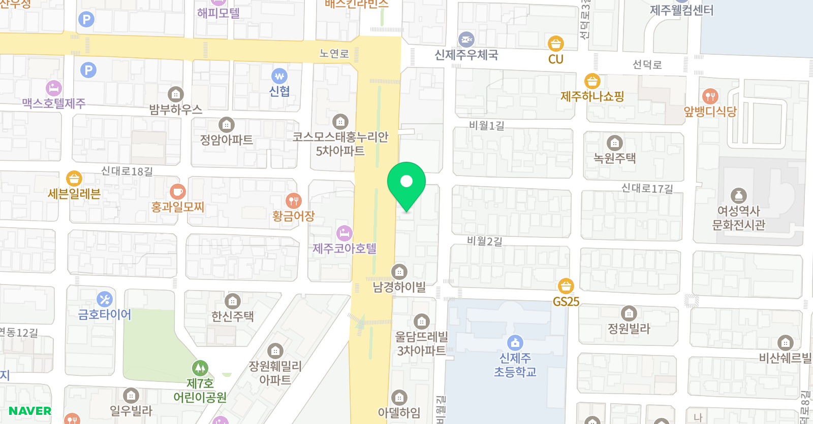 샤오또우 중국어 제주교육센터 위치