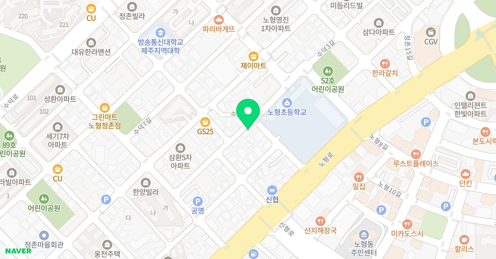 하모니 음악학원 위치