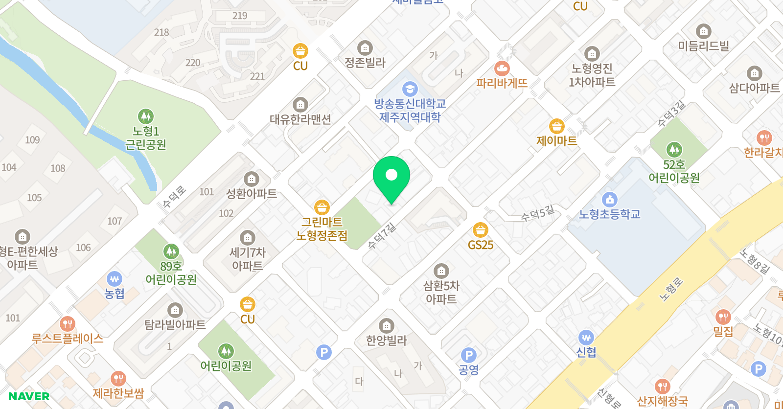 강경혜 수학 위치