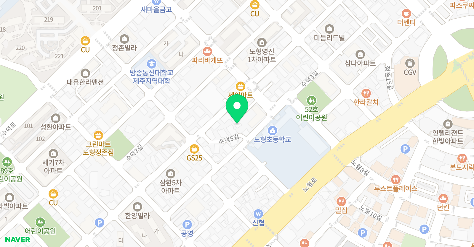 더별빛 공부방 수학 위치