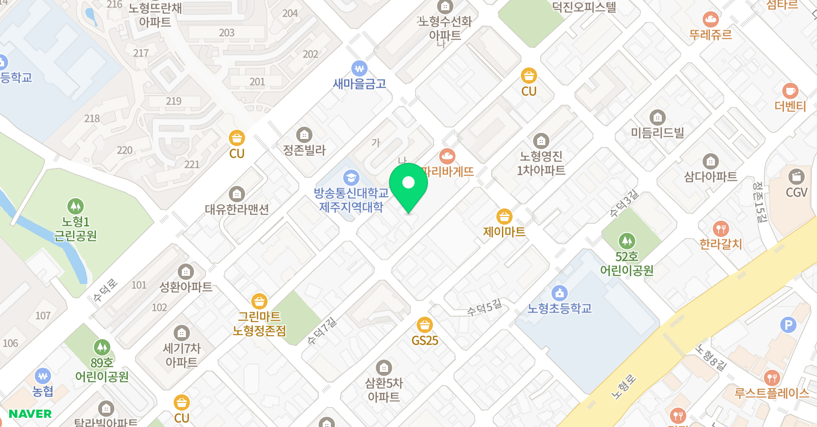 오롯이 유소년운동센터 위치