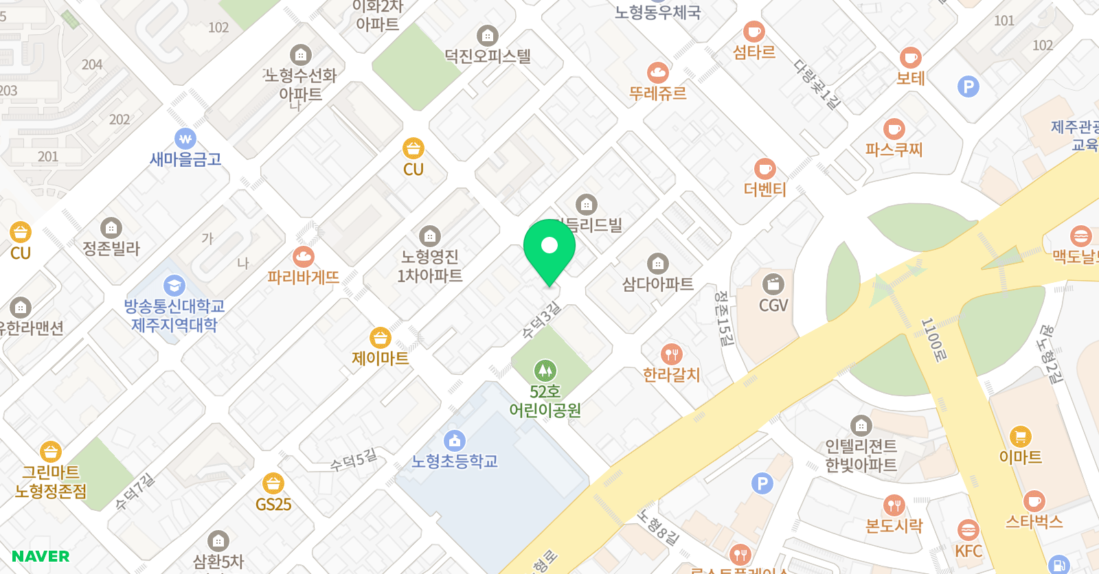 알엔케이 영어수학학원 위치