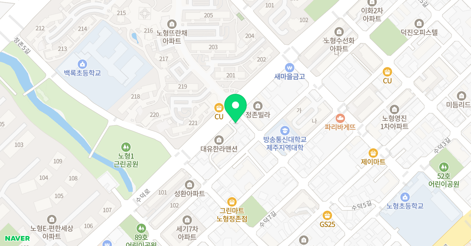 블루플래닛 영어독서기반어학원 위치