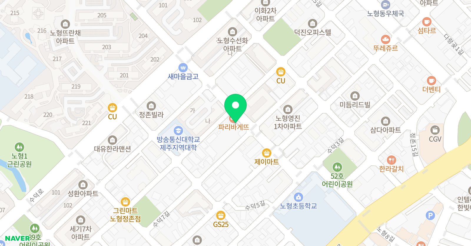 라온 수학학원 위치