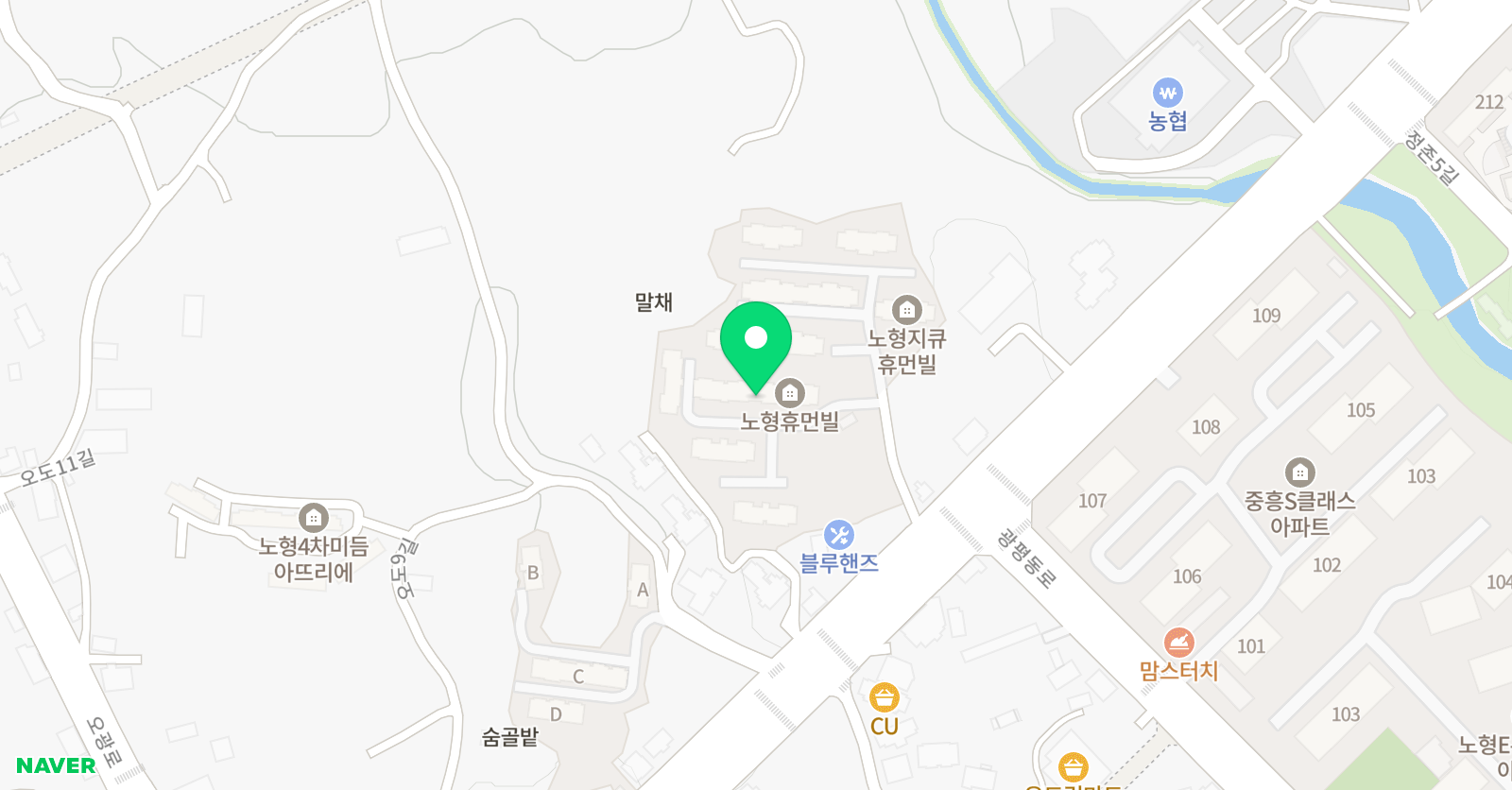 꿈틀 논술교습소 위치