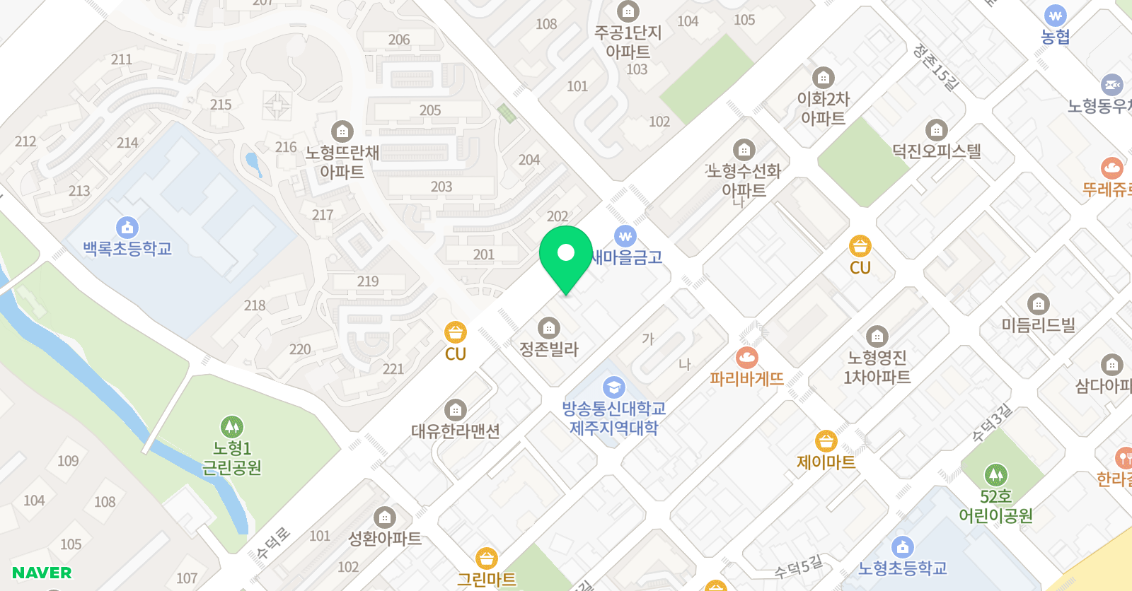 앤쌤 영어 위치