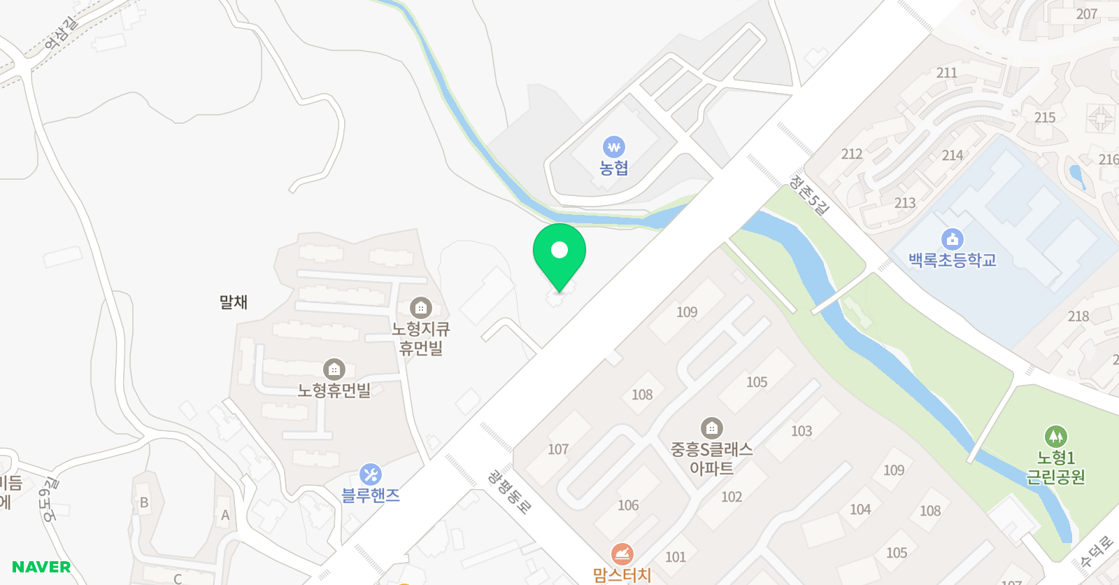 유한 스위밍클럽 위치