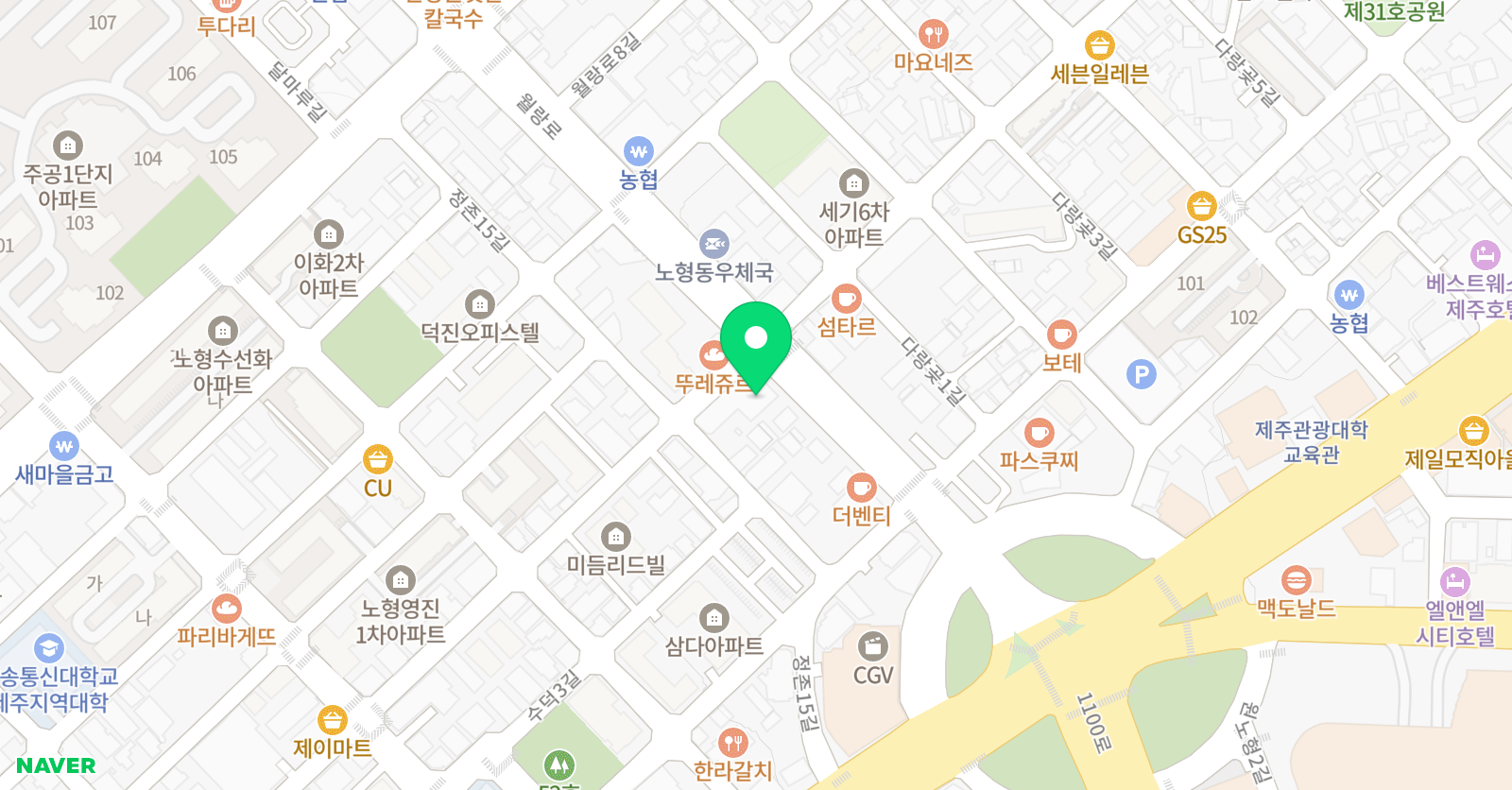 예스교육 학원 위치