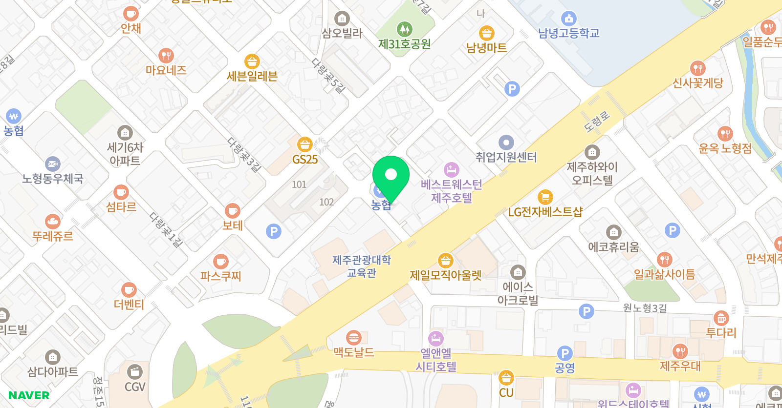 소리샾 실용음악학원 위치