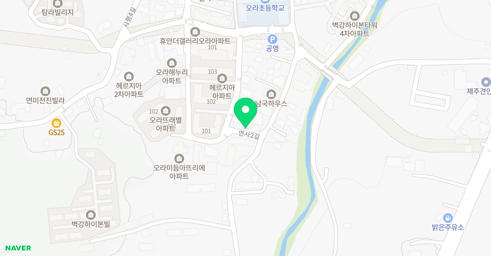 기탄사고력교실 오라초점 위치
