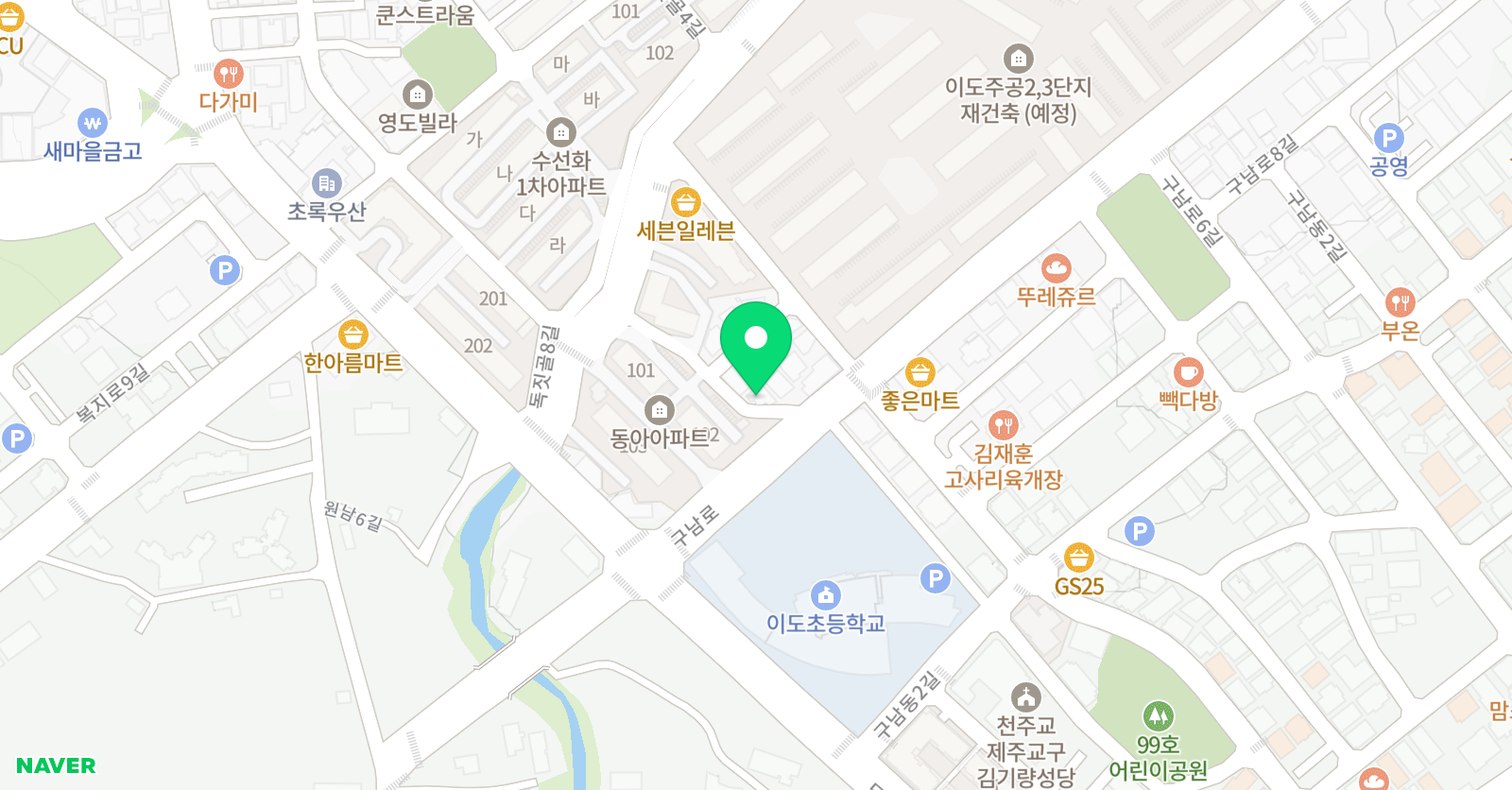 제이쌤 사고력크루 위치