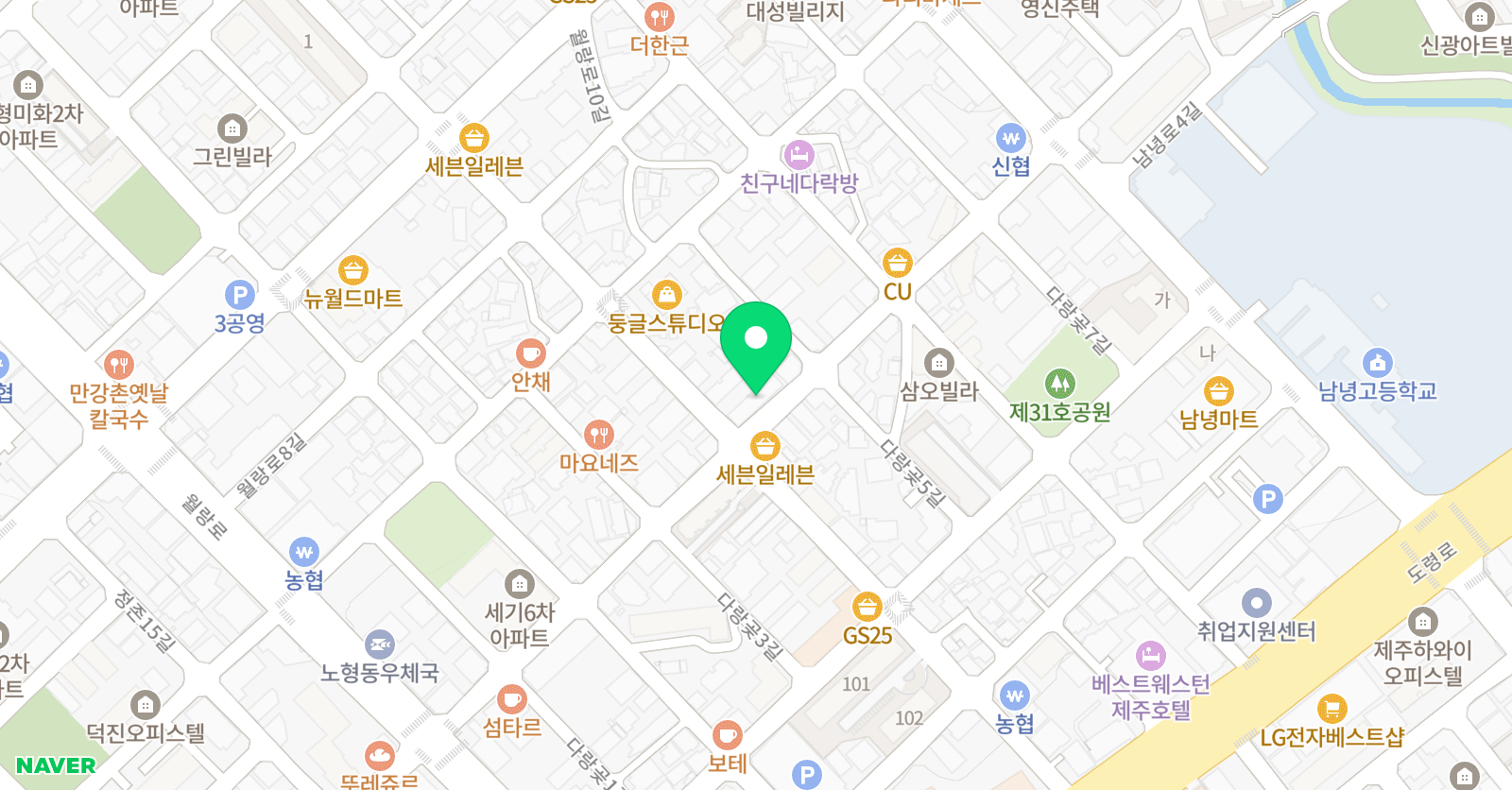 일류 학원 위치