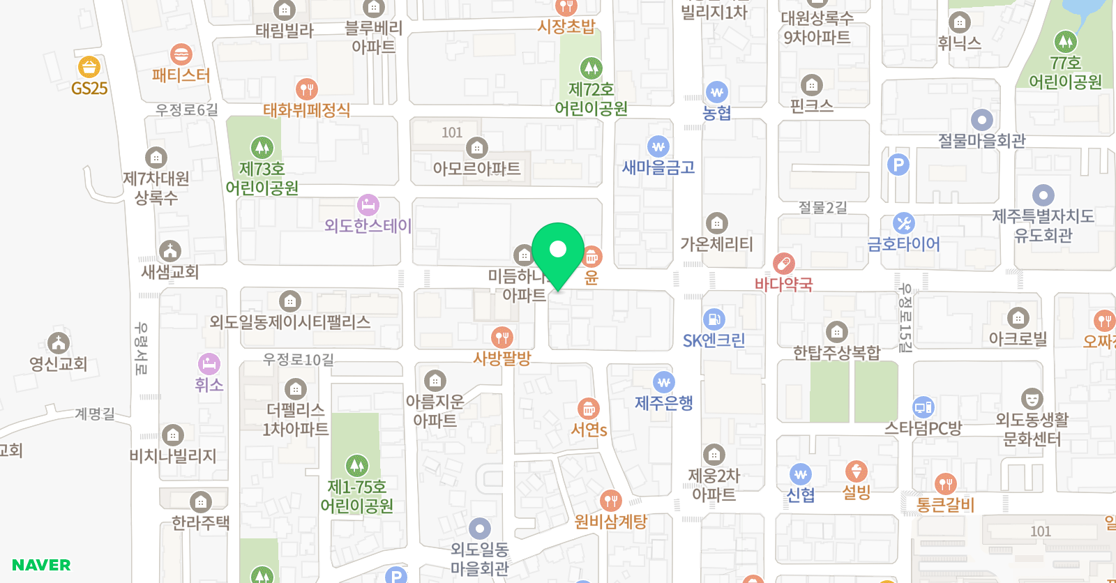 고미소리 음악학원 위치