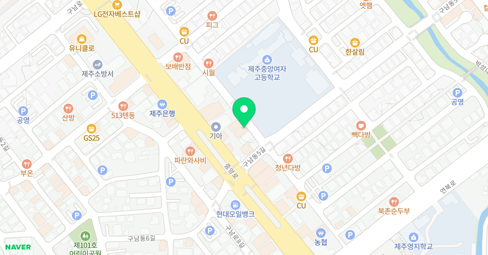 국어, 수학, 과학 이도학원 위치
