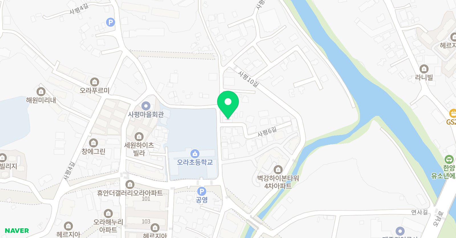 푸르넷 오라 공부방 위치
