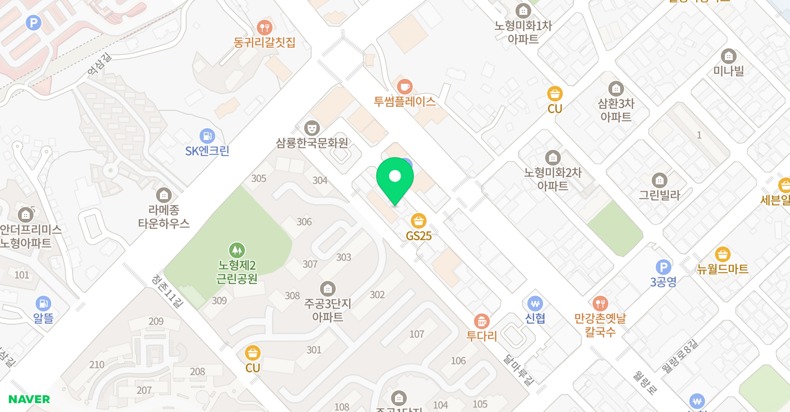 매쓰플랜 수학학원 위치