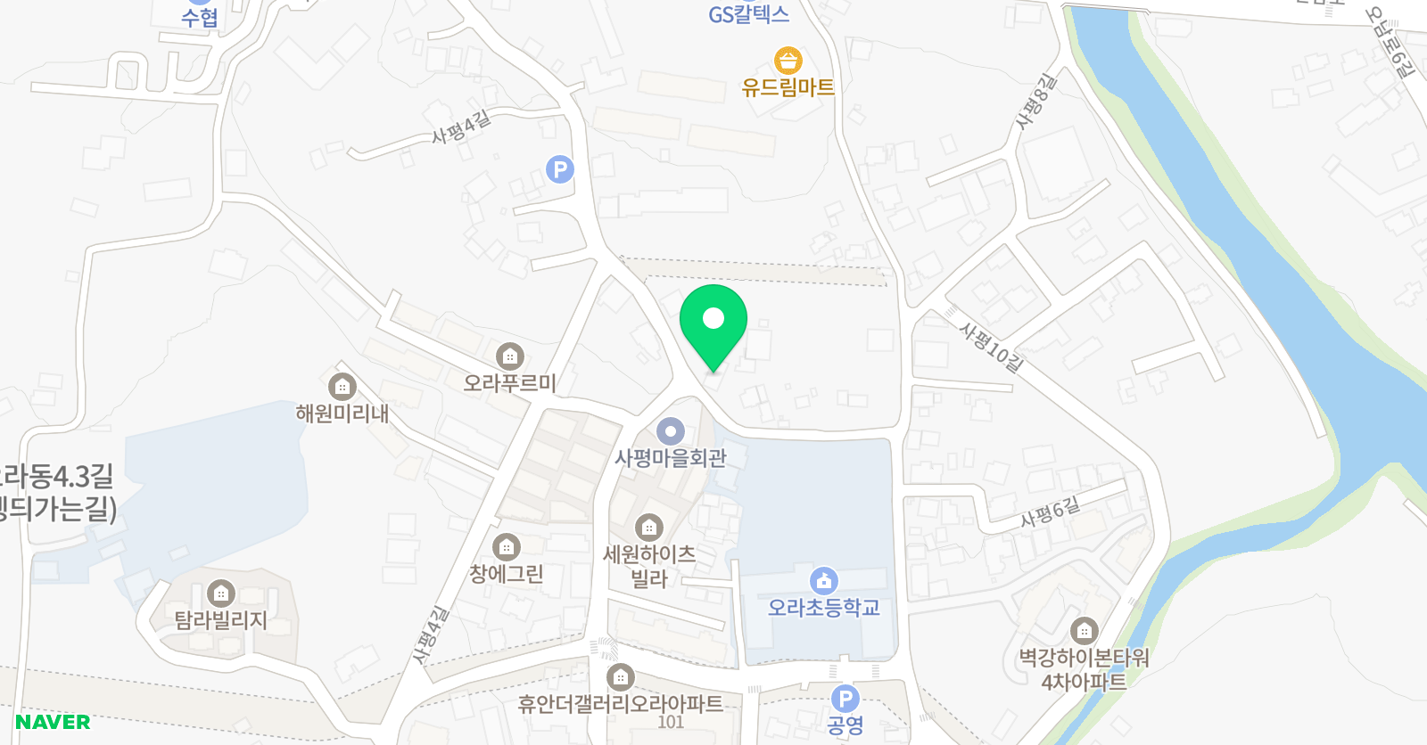 푸르넷 윤미숙 공부방 위치