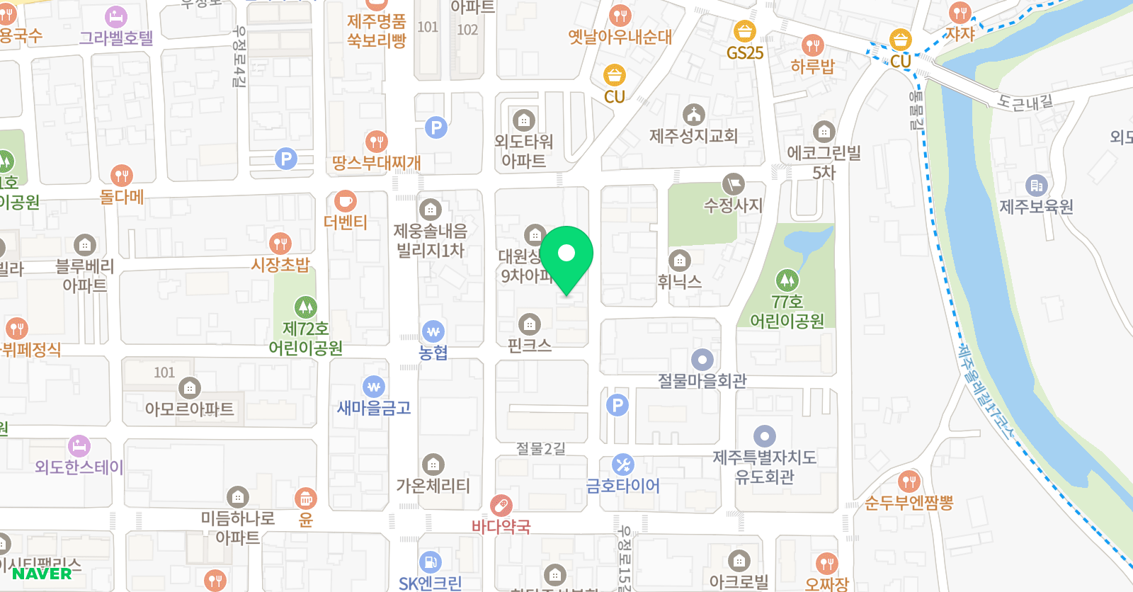 혜민 학원 위치