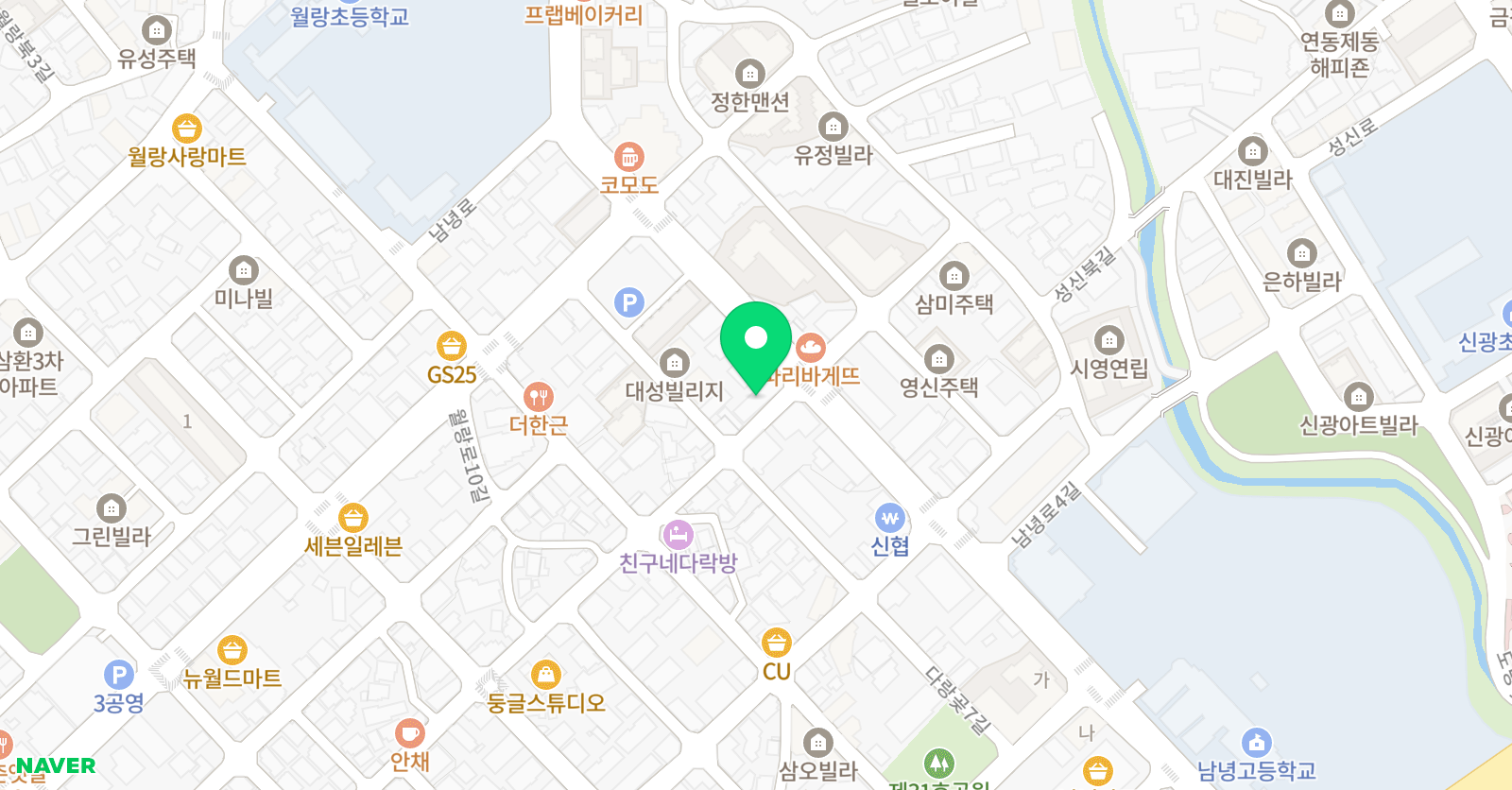 신제주 윤선생 영어 IGSE 학원 위치