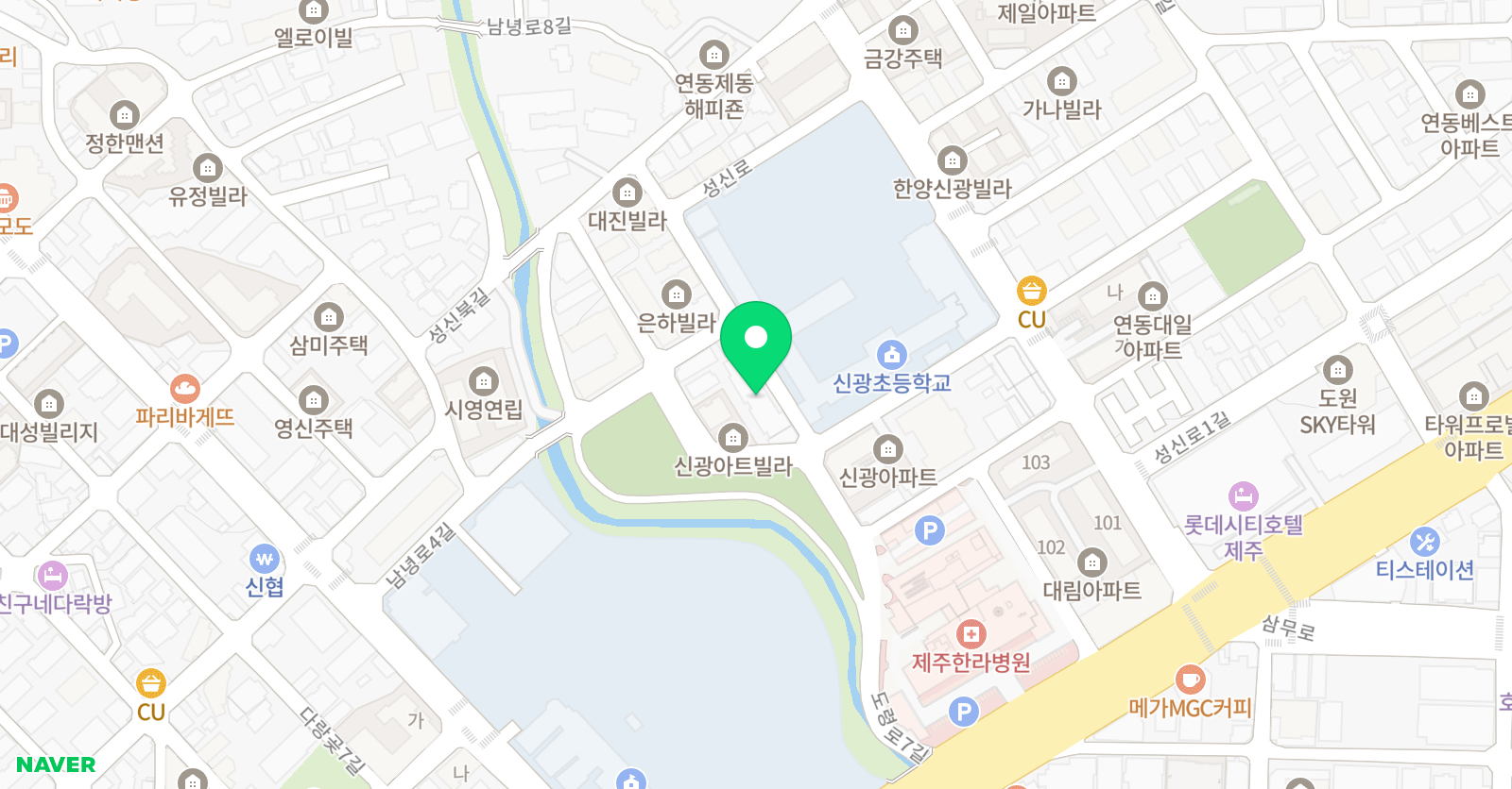 한솔플라톤 독서토론논술 신광월랑교실 위치