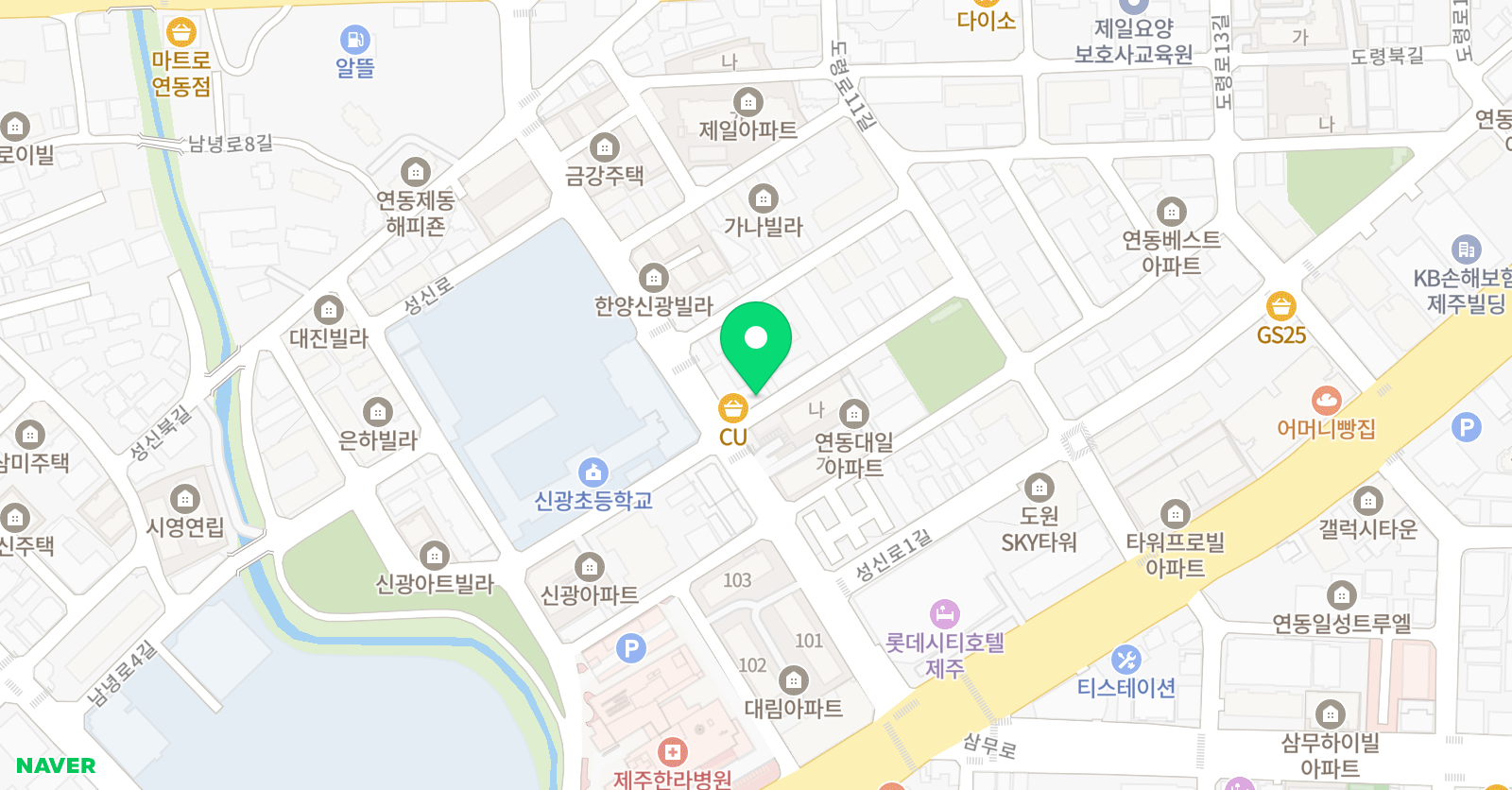 써니강잉글리쉬 영어교습소 위치