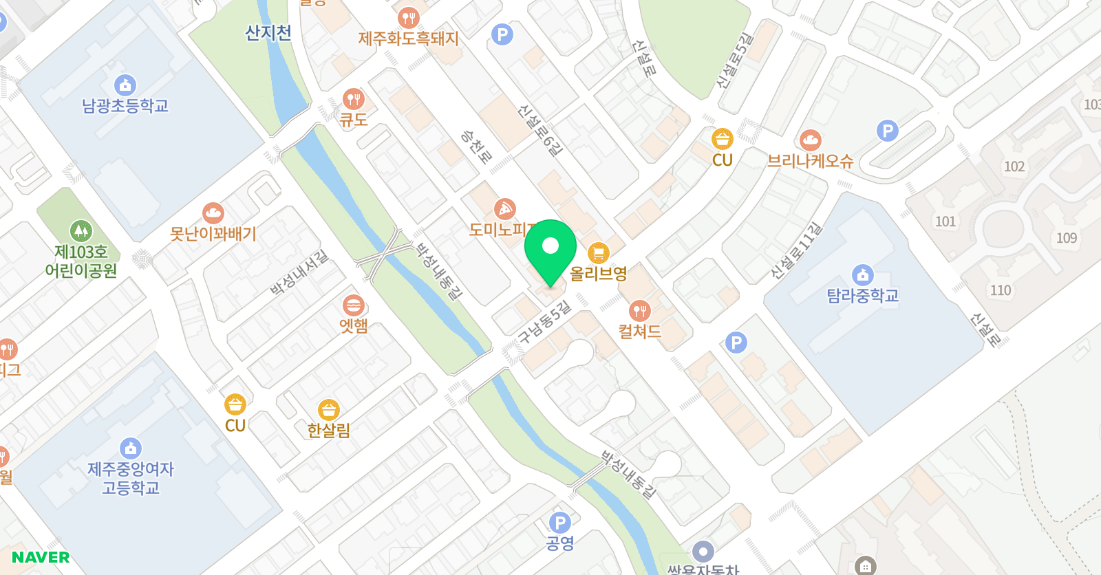 더웨이 학원 위치