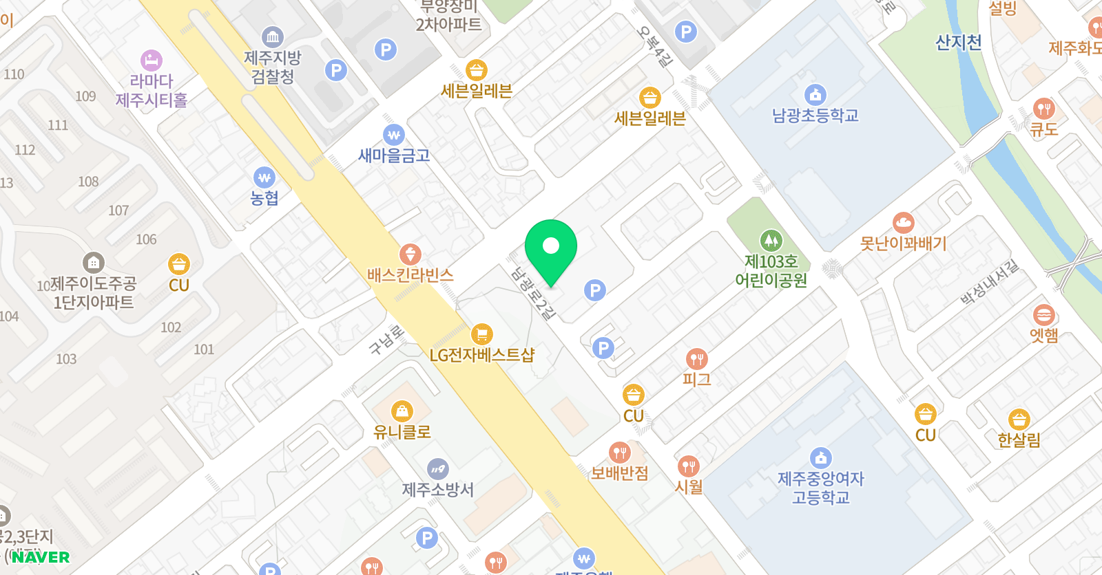 써니 학원 위치