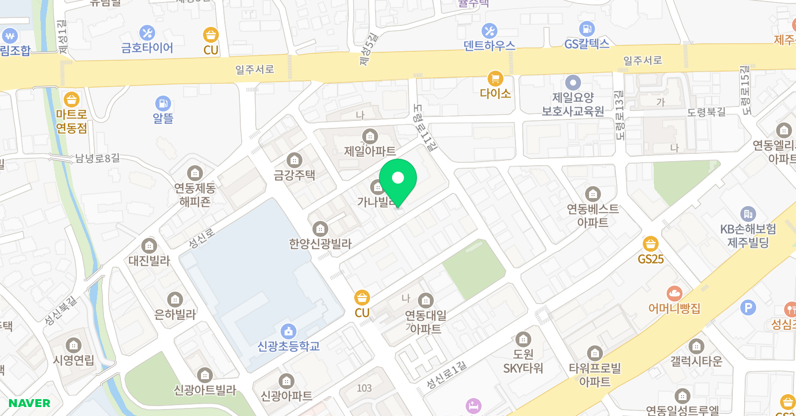 거룡 태권도장 위치