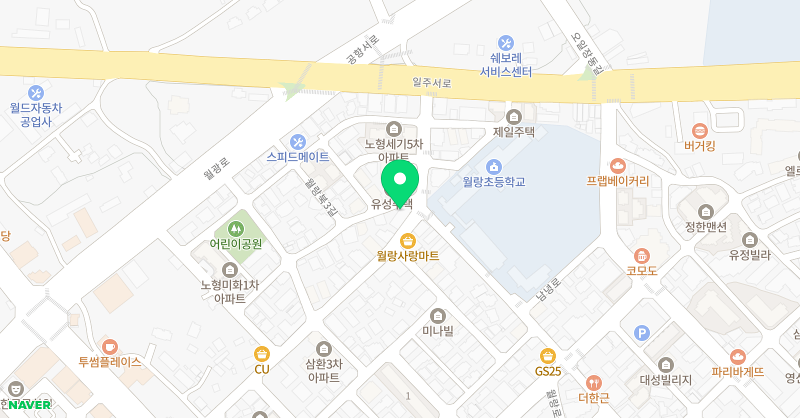 제주유소년FC 위치